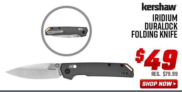 Kershaw Iridium DuraLock Folding Knife