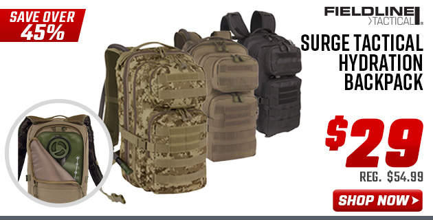 Fieldline Surge Tactical Hydration Backpack