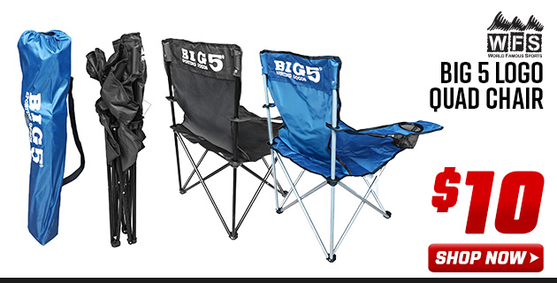 World Famous Sports Big 5 Logo Quad Chair