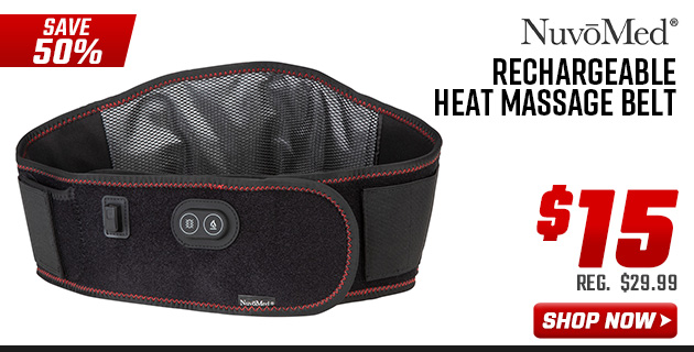 Nuvomed Rechargeable Heat Massage Belt