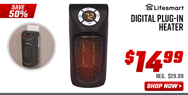 Lifesmart Digital Plug-In Heater
