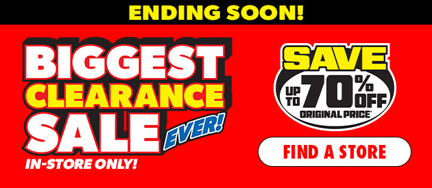 Biggest Clearance Sale