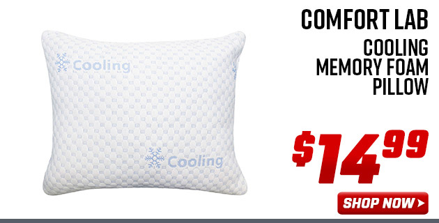 Comfort Lab Cooling Memory Foam Pillow