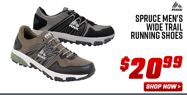 RBX Spruce Men's Wide Trail Running Shoes 
