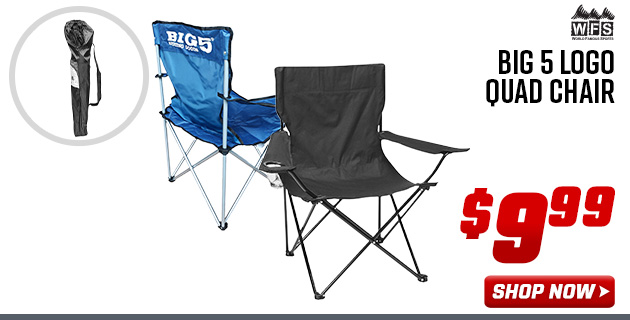 World Famous Sports Big 5 Logo Quad Chair
