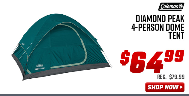 Coleman Diamond Peak 4-Person Dome Tent