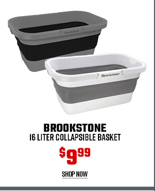 Brookstone 16 Liter Collapsible Basket 