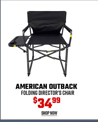 American Outback Folding Director's Chair