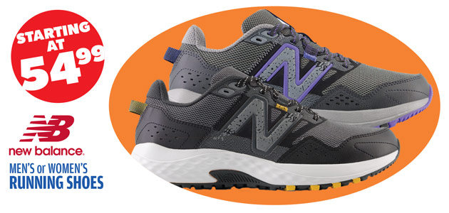 New Balance Men's or Women's Running Shoes 