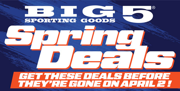 Big 5 Weekly Ad Spring Deals
