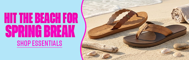 Spring Break Starts Here. Shop Now