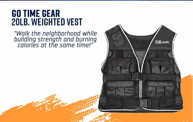 Go Time Gear 20Lb. Weighted Vest