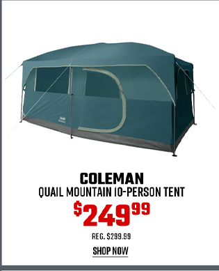 Coleman Quail Mountain 10-Person Tent