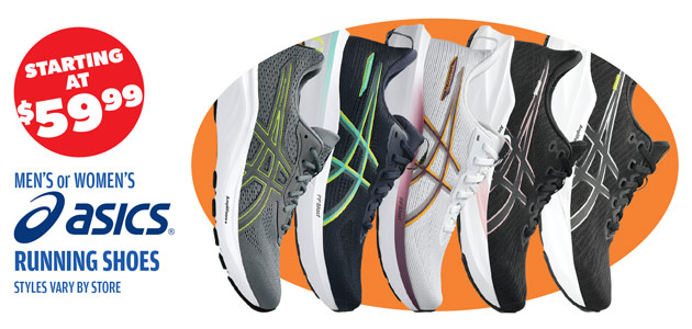 Asics Men's or Women's Running Shoes