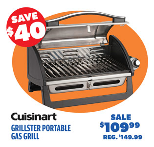 Cuisinart Grillster Portable Grill
