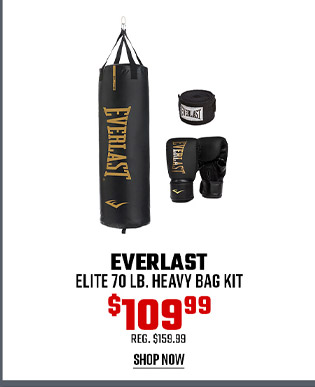 Everlast Elite 70 lb. Heavy Bag Kit