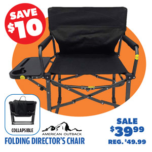 American Outback Folding Director's Chair