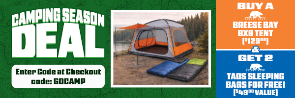 Camping Season Deal