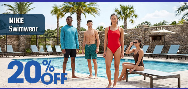 Nike 20% Off Swimwear