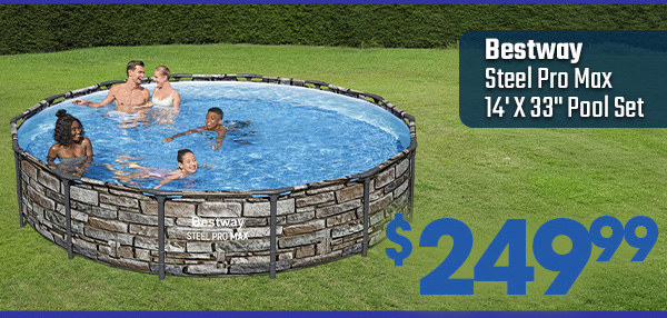 "Bestway Steel Pro Max 14' X 33"" Pool Set "