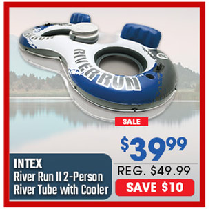Intex River Run II 2-Person River Tube with Cooler