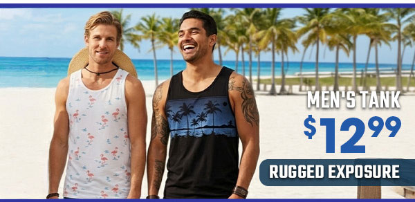 "Rugged Exposure Men's Tank $12.99"