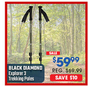 Black Diamond Explorer 3 Trekking Poles