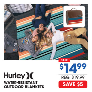 Hurley Outdoor Blanket