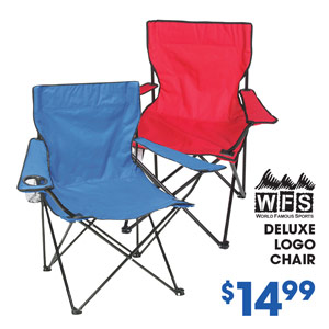 World Famous Deluxe Big 5 Logo Chair