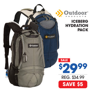 Outdoor Products Iceberg Hydration Pack