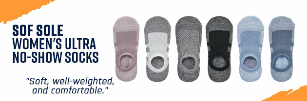 Sof Sole Women's Ultra No-Show Socks