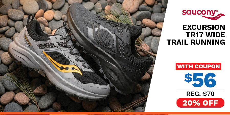 Saucony Excursion TR17 Men’s Trail Shoes
