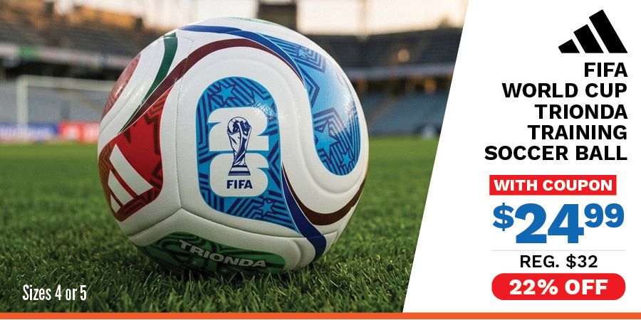 adidas FIFA World Cup Trionda Training Soccer Ball