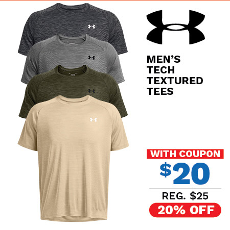 Under Armour Men's Tech Textured Tee