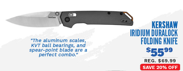 Kershaw Iridium DuraLock Folding Knife