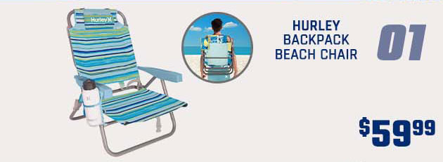 Hurley Backpack Beach Chair