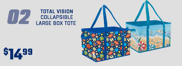 Total Vision Collapsible Large Box Tote