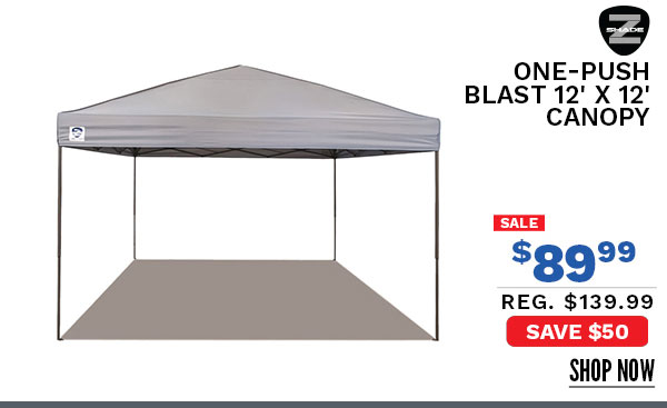 Z-Shade One-Push Blast 12' x 12' Canopy