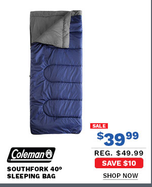 Coleman Southfork 40° Sleeping Bag