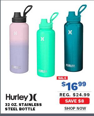 Hurley 32 oz. Stainless Steel Bottle