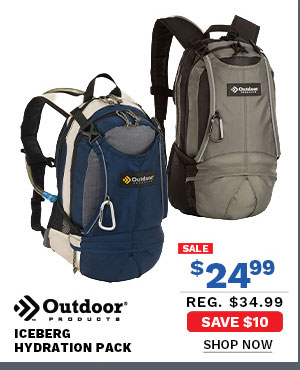 Outdoor Products Iceberg Hydration Pack