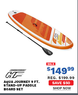 Hydro-Force Aqua Journey 9 Ft. Stand-Up Paddle Board Set