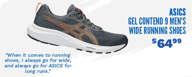 ASICS Gel Contend 9 Men's Wide Running Shoes