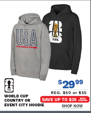 "FIFA 2026 World Cup Country or Event City Hoodie "