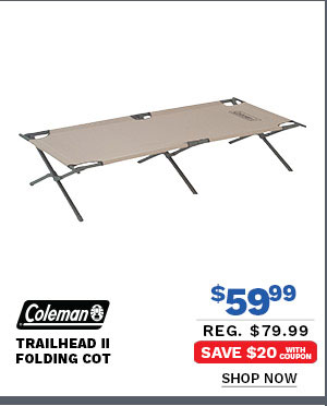 Coleman Trailhead II Folding Cot