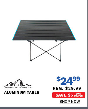 American Outback Aluminum Table