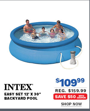 Intex Easy Set 12' x 30" Backyard Pool