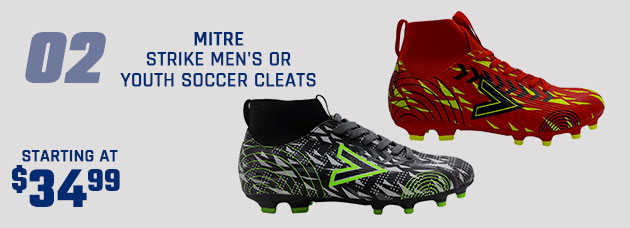 Mitre Strike Men's or Youth Soccer Cleats