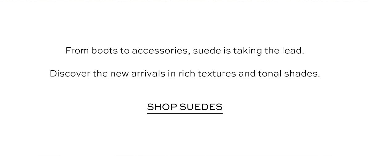 SHOP SUEDES