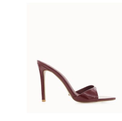 QUINBY - CHERRY RED PATENT